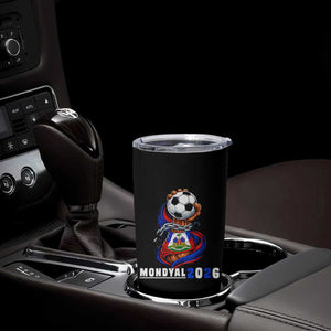 Mondyal 2026 Haiti Freedom Fist Broken Chains Soccer Graphic Tumbler Cup Haitian Flag Football Sports Fan TS02 Print Your Wear