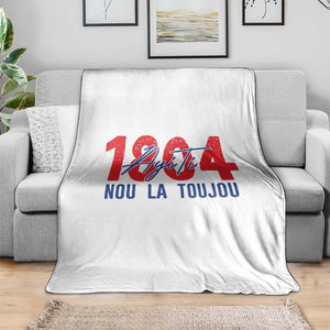 Haiti 1804 Ayiti Nou La Toujou Throw Blanket Independence Haiti Heritage Pride TS02 Print Your Wear