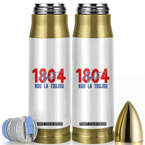 Haiti 1804 Ayiti Nou La Toujou Bullet Tumbler Independence Haiti Heritage Pride TS02 White Print Your Wear