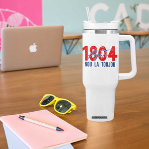 Haiti 1804 Ayiti Nou La Toujou Tumbler With Handle Independence Haiti Heritage Pride TS02 Print Your Wear