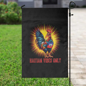 Proud Haitian Rooster Flag Garden Flag Majestic National Symbol Haiti Heritage Pride TS02 Print Your Wear