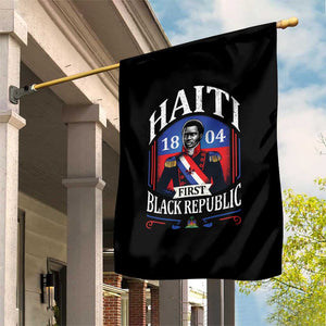 1804 First Black Republic Vintage Graphic Garden Flag Jean Jacques Dessalines Historic TS02 Print Your Wear