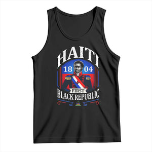 1804 First Black Republic Vintage Graphic Tank Top Jean Jacques Dessalines Historic TS02 Black Print Your Wear