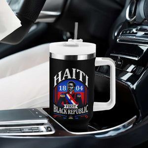1804 First Black Republic Vintage Graphic Tumbler With Handle Jean Jacques Dessalines Historic TS02 Print Your Wear
