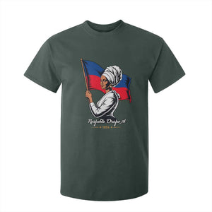 Respekte Drapo A 1804 Haitian Independence Day T Shirt For Kid Proud Haitian Woman Flag Heritage