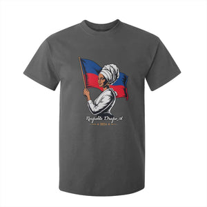 Respekte Drapo A 1804 Haitian Independence Day T Shirt For Kid Proud Haitian Woman Flag Heritage