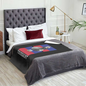 Toussaint Louverture Haitian Revolution Leader Throw Blanket Vintage General Portrait Haiti Freedom History