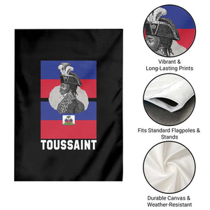 Toussaint Louverture Haitian Revolution Leader Garden Flag Vintage General Portrait Haiti Freedom History