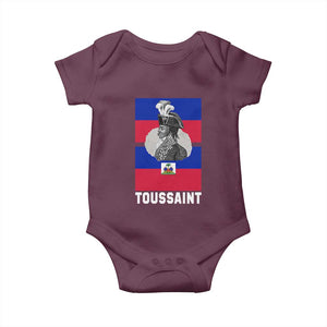 Toussaint Louverture Haitian Revolution Leader Baby Onesie Vintage General Portrait Haiti Freedom History