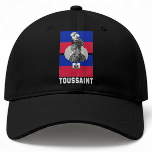 Toussaint Louverture Haitian Revolution Leader Baseball Cap Vintage General Portrait Haiti Freedom History