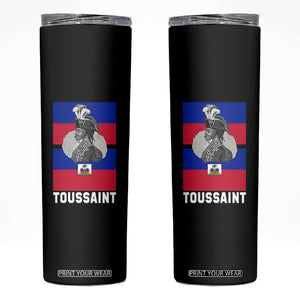 Toussaint Louverture Haitian Revolution Leader Skinny Tumbler Vintage General Portrait Haiti Freedom History