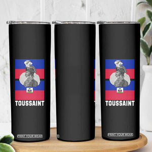 Toussaint Louverture Haitian Revolution Leader Skinny Tumbler Vintage General Portrait Haiti Freedom History
