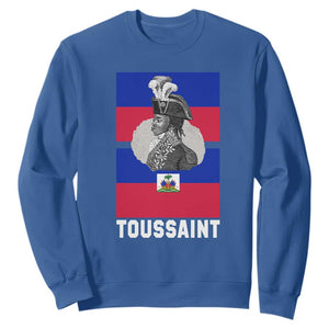 Toussaint Louverture Haitian Revolution Leader Sweatshirt Vintage General Portrait Haiti Freedom History