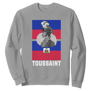 Toussaint Louverture Haitian Revolution Leader Sweatshirt Vintage General Portrait Haiti Freedom History