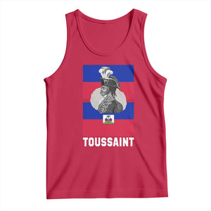 Toussaint Louverture Haitian Revolution Leader Tank Top Vintage General Portrait Haiti Freedom History
