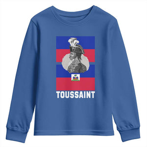 Toussaint Louverture Haitian Revolution Leader Youth Sweatshirt Vintage General Portrait Haiti Freedom History