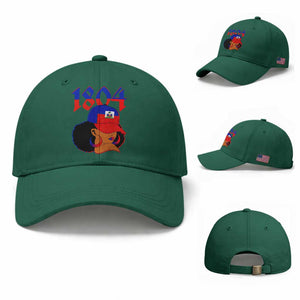 Haiti 1804 Curly Afro Queen Hoop Earrings Style Graphic Baseball Cap Haitian Heritage Pride TS02 Baseball Cap Universal Fit Irish Green Print Your Wear