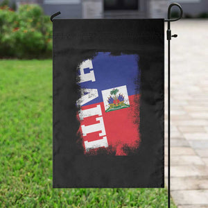 Haiti Flag Distressed Flag Graphic Garden Flag Haitian Heritage Pride TS02 Print Your Wear