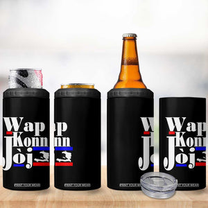 Wap Konn Joj Funny Haitian Creole Idiom Saying 4 in 1 Can Cooler Tumbler Haiti Heritage Pride TS02 Print Your Wear