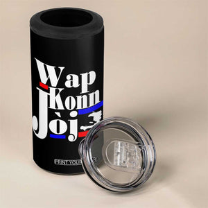 Wap Konn Joj Funny Haitian Creole Idiom Saying 4 in 1 Can Cooler Tumbler Haiti Heritage Pride TS02 Print Your Wear
