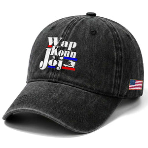 Wap Konn Joj Funny Haitian Creole Idiom Saying Washed Cotton Baseball Cap Haiti Heritage Pride TS02 Print Your Wear