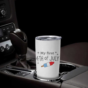 My First 4th of July Cute Summer Rocket Popsicle Tumbler Cup Firecracker Ice Lolly Patriotic Baby Independence Holiday
