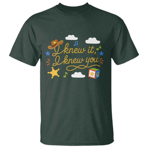 I Knew It I Knew You Funny Western Cowgirl Retro T Shirt Whimsical Nostalgic Western Graphic