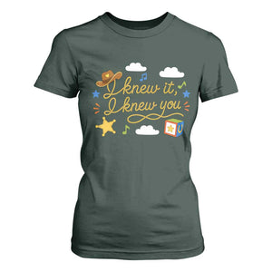 I Knew It I Knew You Funny Western Cowgirl Retro T Shirt For Women Whimsical Nostalgic Western Graphic