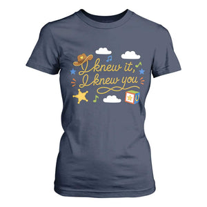 I Knew It I Knew You Funny Western Cowgirl Retro T Shirt For Women Whimsical Nostalgic Western Graphic