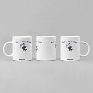 Funny Scottish Goose Scotland Football Coffee Mug Off to Watch Fitba Soccer Fans Meme TS02 Print Your Wear