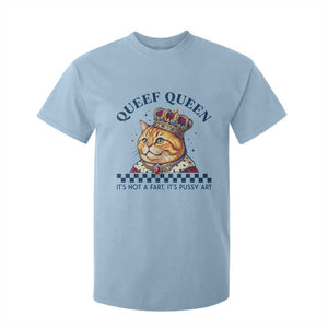 Queef Queen Its Not A Fart Royal Cat T Shirt For Kid Funny Adult Humor Gag Graphic