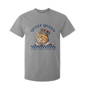 Queef Queen Its Not A Fart Royal Cat T Shirt For Kid Funny Adult Humor Gag Graphic