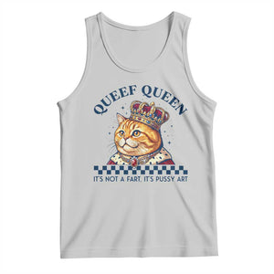 Queef Queen Its Not A Fart Royal Cat Tank Top Funny Adult Humor Gag Graphic