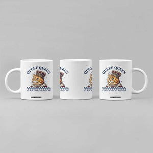 Queef Queen Its Not A Fart Royal Cat Coffee Mug Funny Adult Humor Gag Graphic