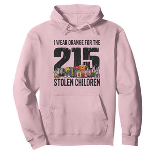 I Wear Orange For The 215 Stolen Children Hoodie Native Child Tribute 215 Memorial Awareness TS02 Light Pink Print Your Wear