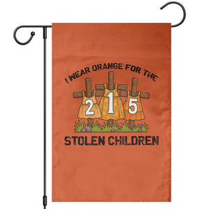 Orange Shirt Day Garden Flag I Wear Orange For The 215 Stolen Children TS02 Orange Print Your Wear