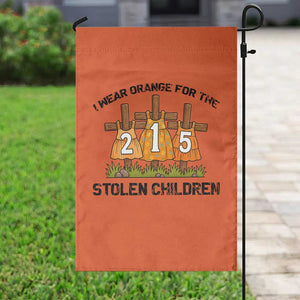 Orange Shirt Day Garden Flag I Wear Orange For The 215 Stolen Children TS02 Print Your Wear