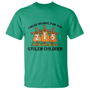 Orange Shirt Day T Shirt I Wear Orange For The 215 Stolen Children TS02 Irish Green Print Your Wear