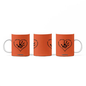 Orange Shirt Day Coffee Mug I Wear Orange For The Stolen Children 215 Memorial Tribute TS02 Print Your Wear