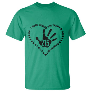 Orange Shirt Day T Shirt I Wear Orange For The Stolen Children 215 Memorial Tribute TS02 Irish Green Print Your Wear