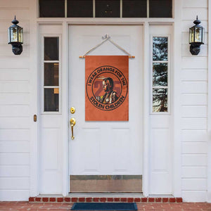 I Wear Orange For The 215 Stolen Children Garden Flag Indigenous Girl Orange Shirt Day TS02 Print Your Wear