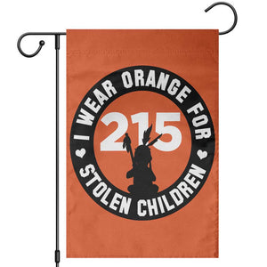 Orange Shirt Day 215 Memorial Garden Flag I Wear Orange For Stolen Children Indigenous Tribute TS02 Orange Print Your Wear