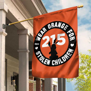 Orange Shirt Day 215 Memorial Garden Flag I Wear Orange For Stolen Children Indigenous Tribute TS02 Print Your Wear