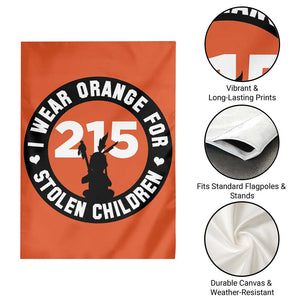 Orange Shirt Day 215 Memorial Garden Flag I Wear Orange For Stolen Children Indigenous Tribute TS02 Print Your Wear