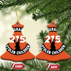 Orange Shirt Day 215 Memorial Christmas Ceramic Ornament I Wear Orange For Stolen Children Indigenous Tribute TS02 Christmas Tree Orange Print Your Wear