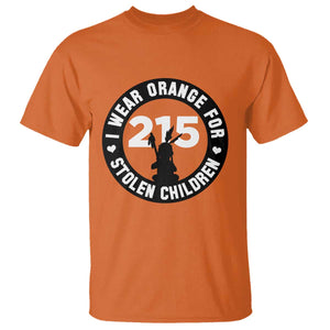 Orange Shirt Day 215 Memorial T Shirt I Wear Orange For Stolen Children Indigenous Tribute TS02 Orange Print Your Wear