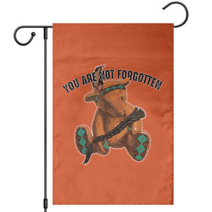 Orange Shirt Day Memorial Bear Garden Flag You Are Not Forgotten Stolen Children Tribute TS02 Orange Print Your Wear