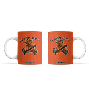 Orange Shirt Day Memorial Bear Coffee Mug You Are Not Forgotten Stolen Children Tribute TS02 Orange Print Your Wear