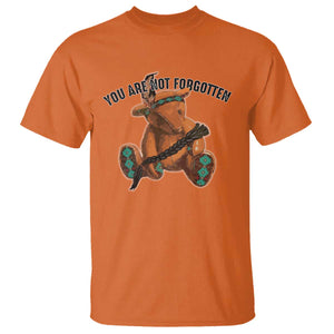 Orange Shirt Day Memorial Bear T Shirt You Are Not Forgotten Stolen Children Tribute TS02 Orange Print Your Wear