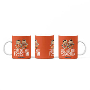 Orange Shirt Day Memorial Moccasins Coffee Mug You Are Not Forgotten Indigenous Remembrance for Stolen Children TS02 Print Your Wear